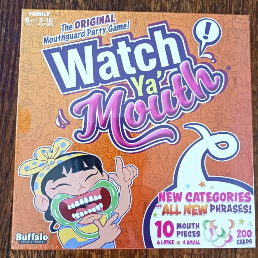 Watch Ya' Mouth Original Updated Edition Party Game BRAND NEW